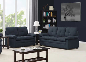 'Walton' 2 Seats +3 seats Sofa Dark Charcoal Set