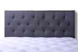 Fenland Headboard Grey Queen