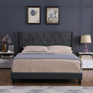 Cullwick Bed Frame Dark Grey Double