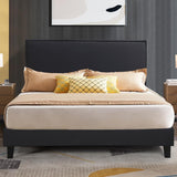 Nihill Bed Frame Dark Grey Queen