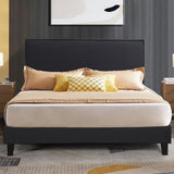 Nihill Bed Frame Dark Grey Double