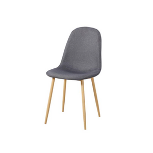 Windsor Light Grey Dining Chair with Natural Legs