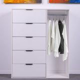 Hanging Wardrobe white