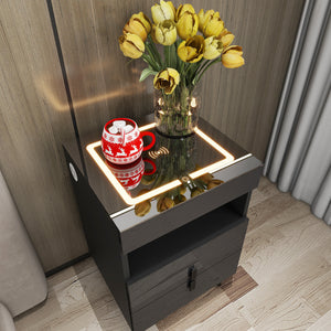 'Nicola' Smart Bedside Table with Intelligent Wireless Charging