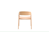 Curved Back Wooden Chair