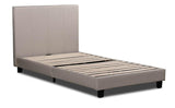 Vause Bed Frame Beige King Single