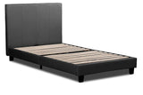 Vause Bed Frame Dark Grey King Single