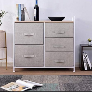 Lesser Chest of Drawers with Cardboard Drawer