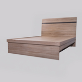 'Byron' Light Oak Bed frame with Storage Double