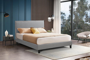 Nihill Bed Frame Light Grey Double