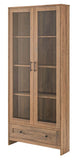 Modern Display Cabinet Rustic Wood