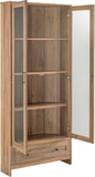 Modern Display Cabinet Rustic Wood