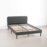 Slate Bed Frame Grey Queen