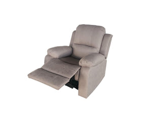 Motion Sofa 1 Seater Recliner Light Grey